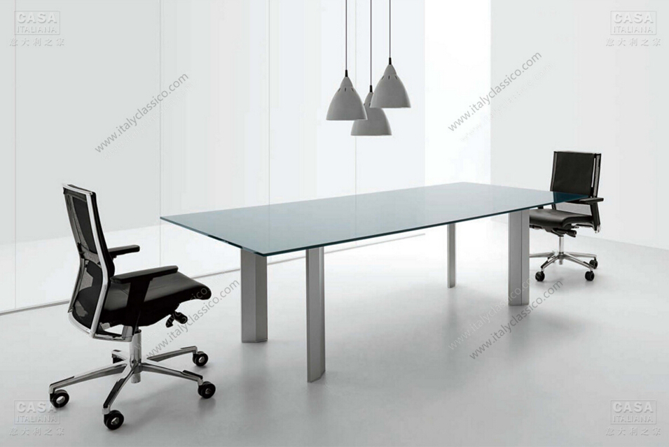 现代风格办公桌UFFIX办公会议桌-意大利之家