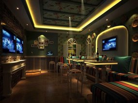 好声音KTV丨成都派对酒吧装修设计丨酒吧设计怎样实现空间效果