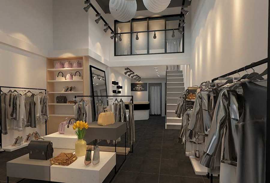 服裝店鋪裝修燈具選購技巧