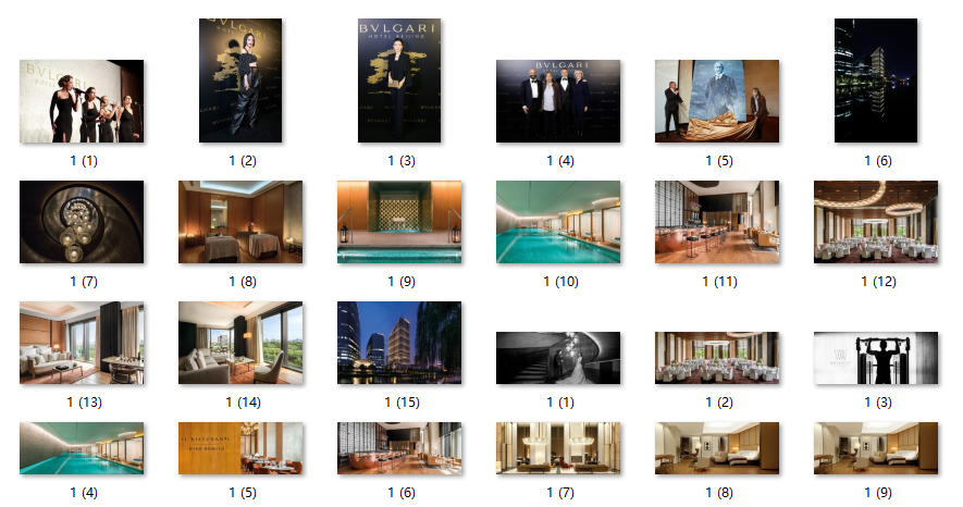 《意大利ACPV-北京宝格丽酒店》设计方案+效果图+CAD施工图+实景图+物料表