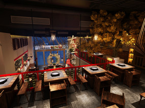 蜀千千砂灌串串香 - 广州餐厅设计，餐厅设计公司，广州专业餐厅设计