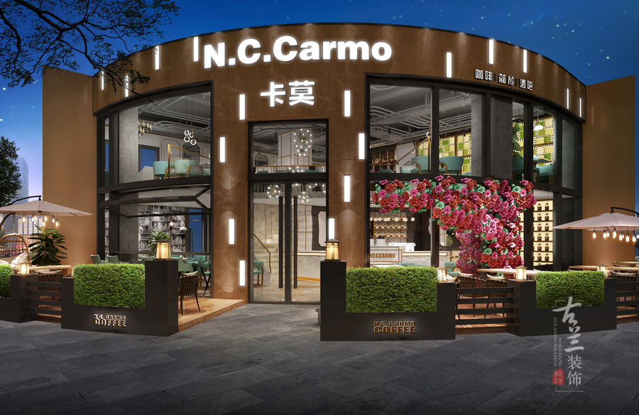 可以聚会的卡莫咖啡厅_湖南省,长沙,株洲,岳阳,常德,永州咖啡厅设计公司