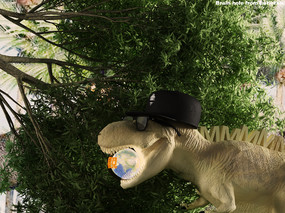 I hired a Tyrannosaurus to endorse FMACM.