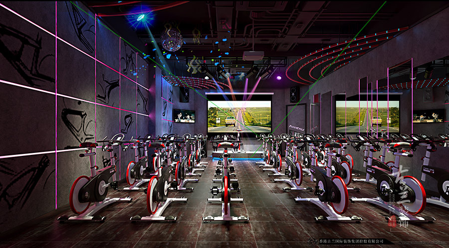 【“POWER CYCLE”健身工作室】设计案例-广州健身房专业空间设计 