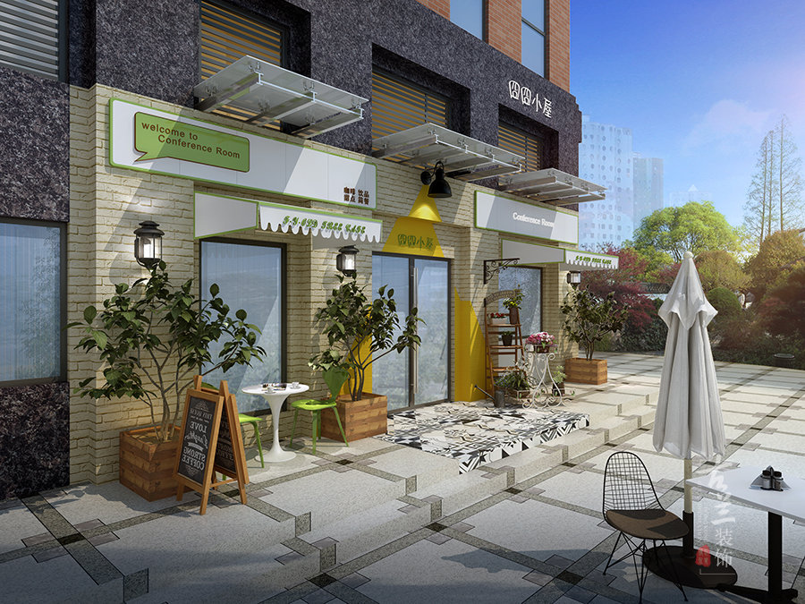 囧囧小屋咖啡馆设计案例-广州咖啡厅设计