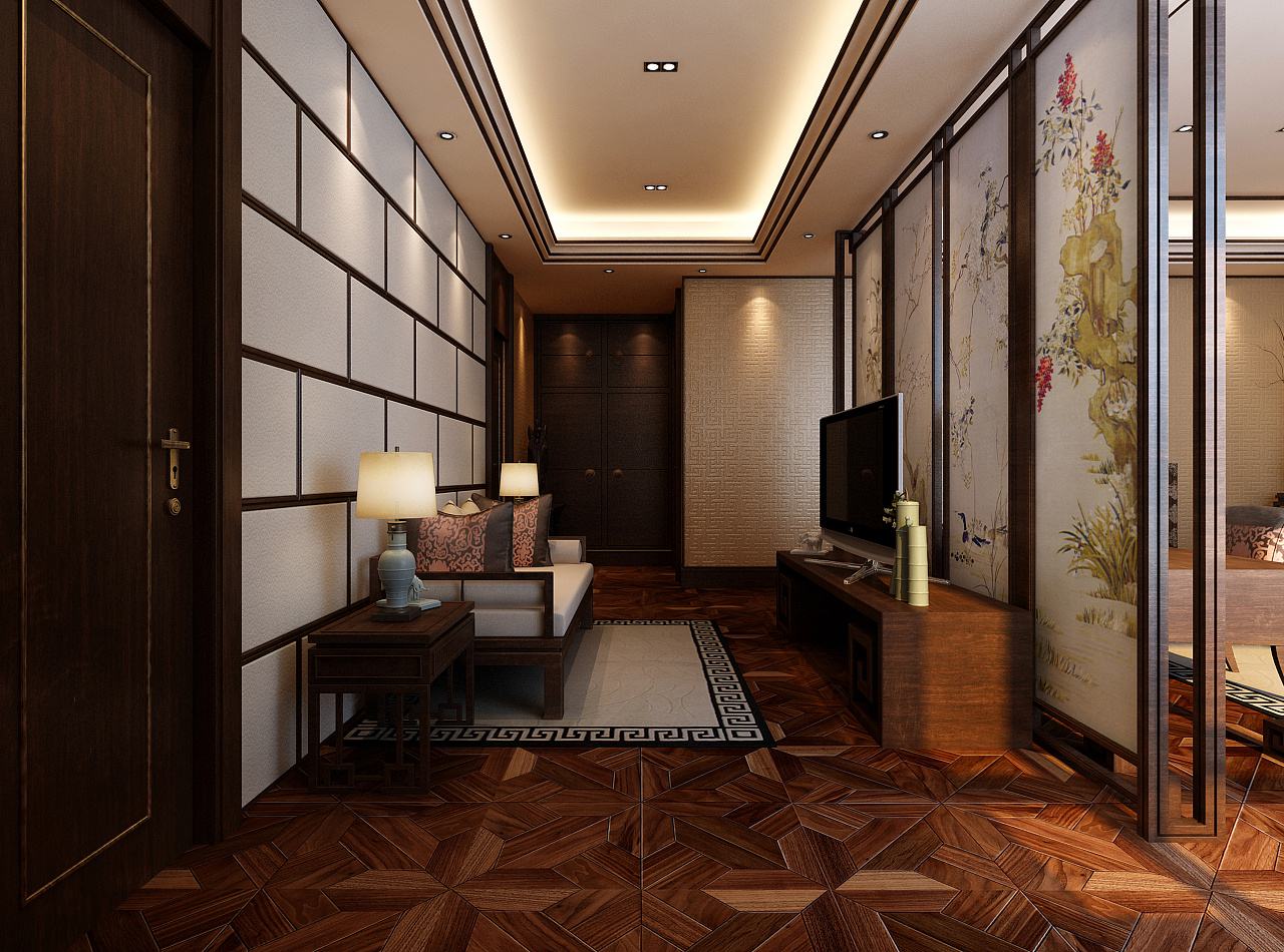 家庭装修新中式风格，为你营造一个极富中国浪漫情调的生活空间！