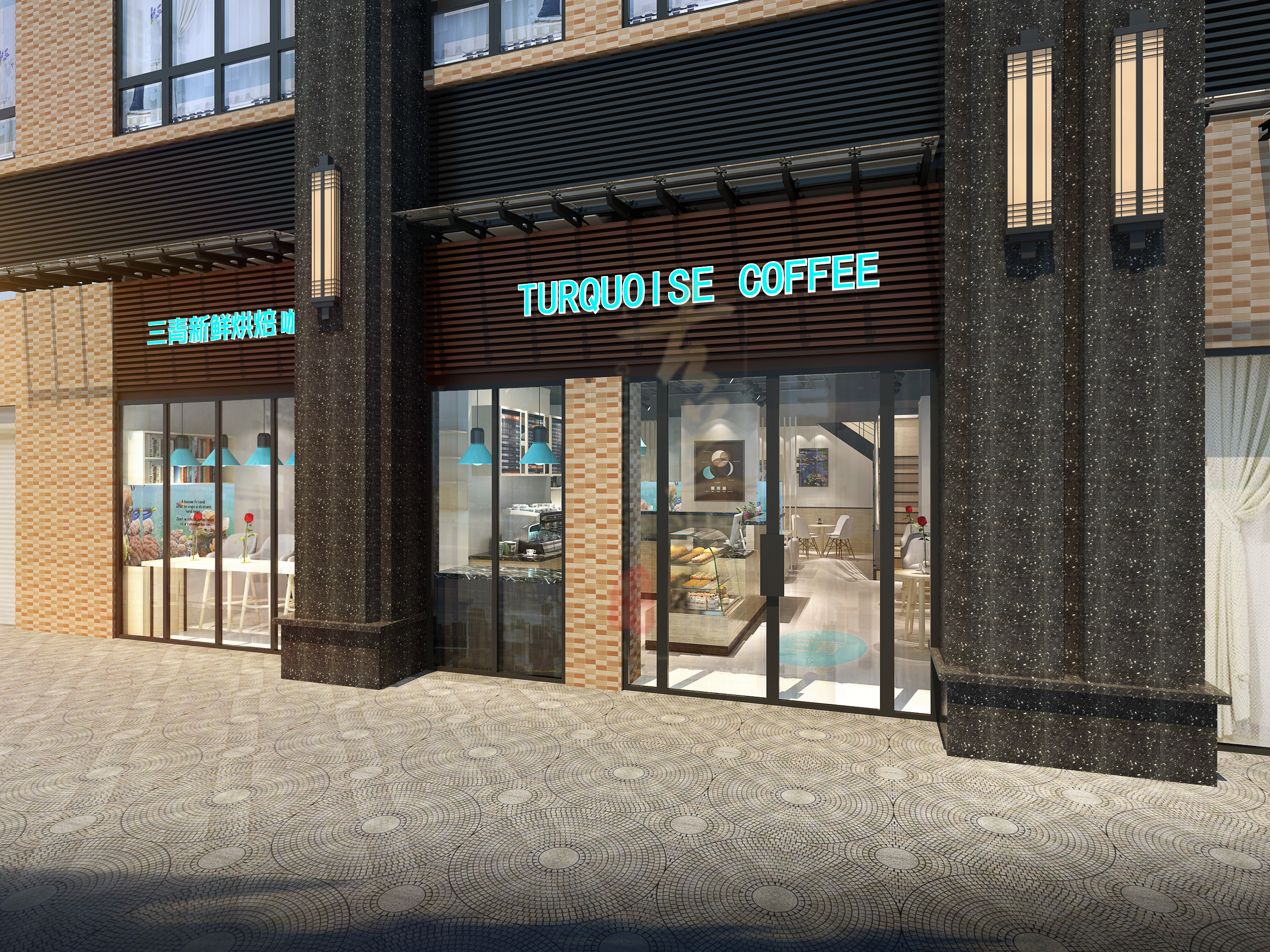 【三青新鲜烘焙咖啡】成都咖啡厅设计案例赏析