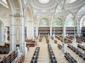 在巴黎遇見天堂！法國國家圖書館Richelieu Library