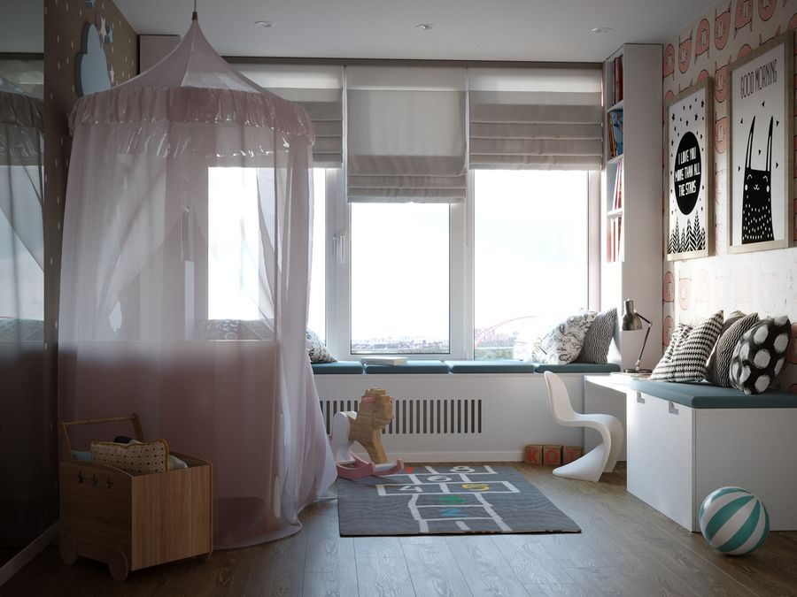 【国外作品】有色又有彩的公寓 | Alevtina Gudovskaya