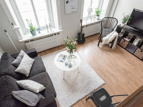 瑞典 9 坪超乎想像大公寓