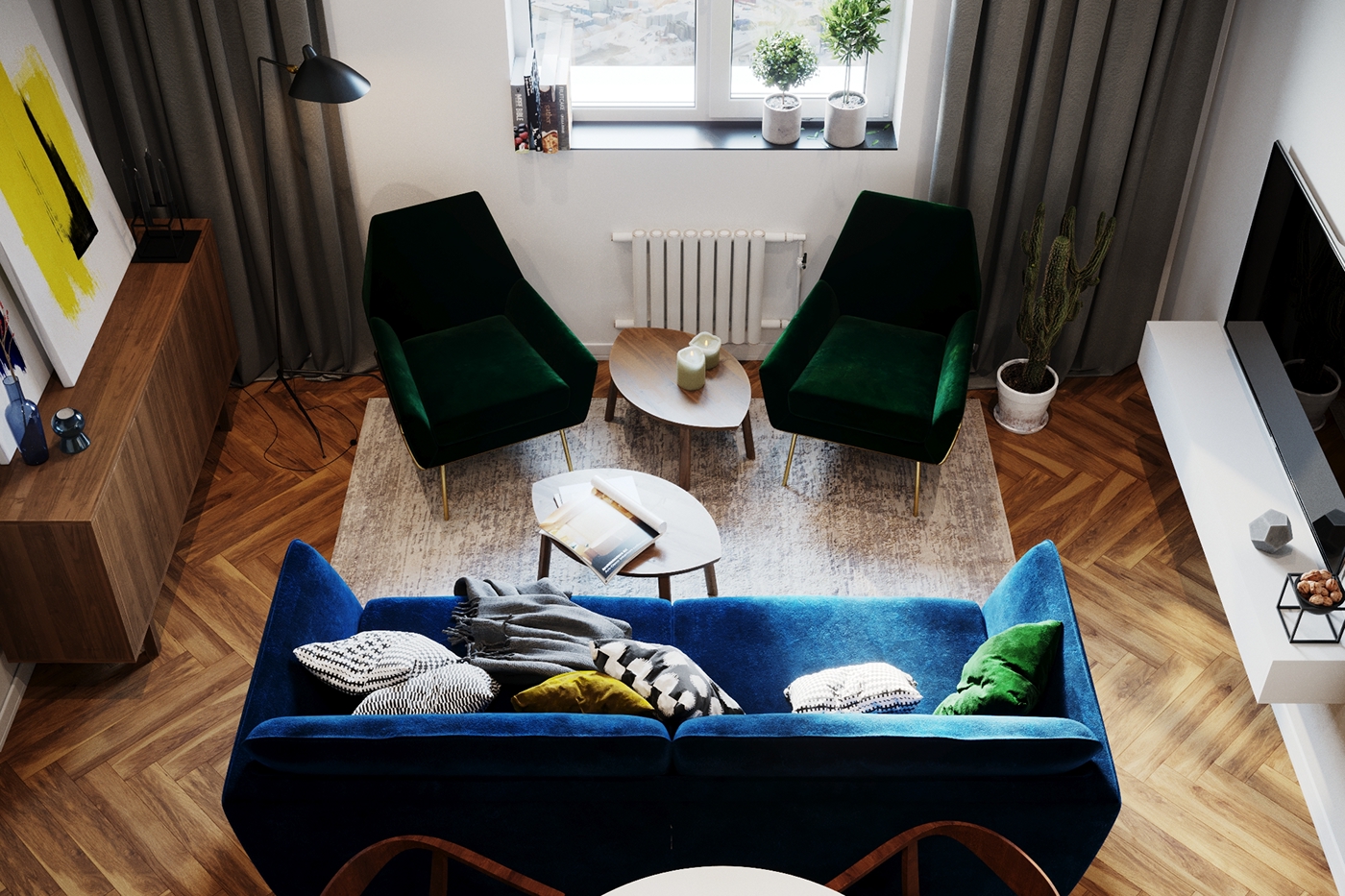 【国外作品】公寓设计 | Denis Glushanin&Ilya Shubochkin