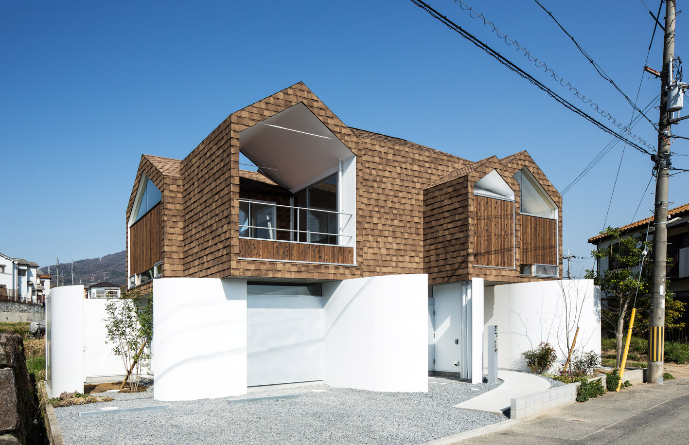 柱座住宅，日本 / y+M design office