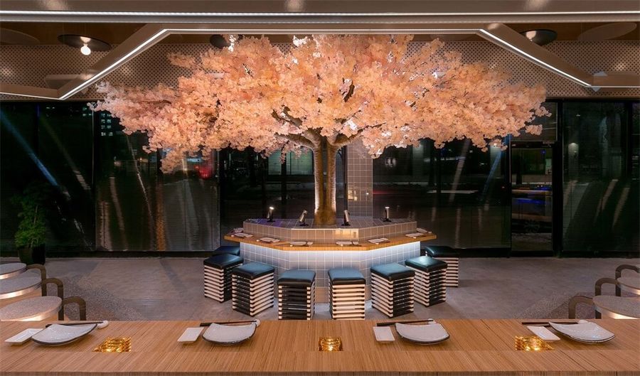 加拿大蒙特利爾LE BLOSSOM日本餐廳設計
