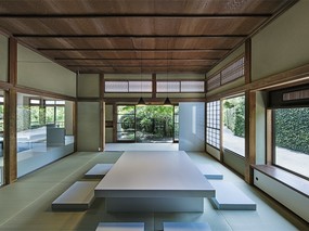 传统的日式风格，住宅办公两用空间设计