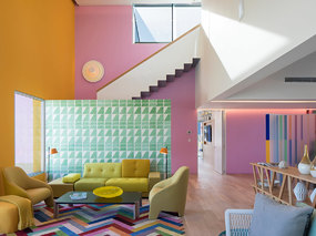 墨西哥色彩，蒙特雷Casa TEC 205住宅设计