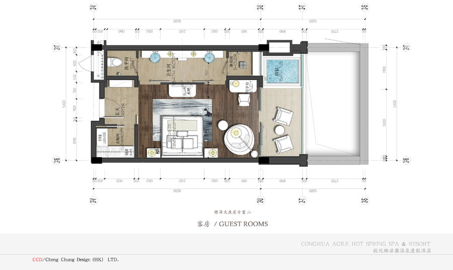 【资料打包免费下载】CCD-8套酒店设计方案案例资料 | 3.21G