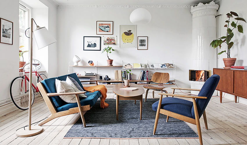 多点家具少点装潢！瑞典21 坪北欧风简约公寓