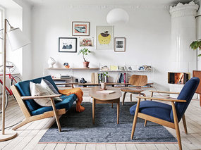 多点家具少点装潢！瑞典21 坪北欧风简约公寓