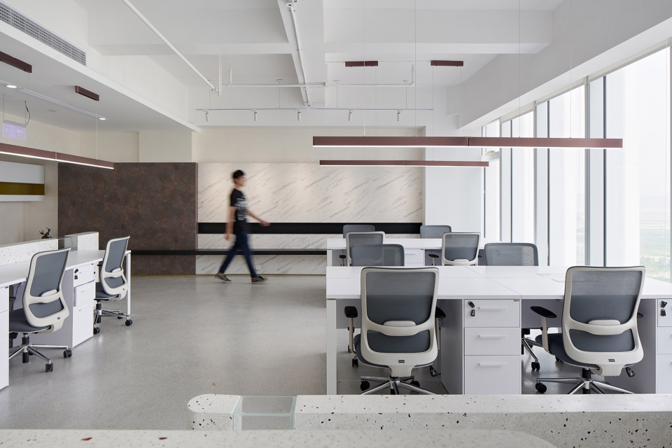 杭州优雅的办公室设计空间效果图案例