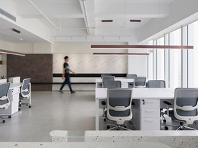 杭州优雅的办公室设计空间效果图案例