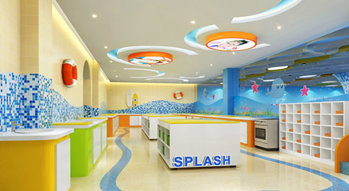 儿童游乐中心的设计，打造梦幻般的室内空间