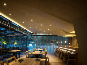 优雅的日料餐厅装修设计，充满了浓郁的日式风情！