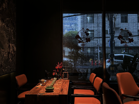 思丽设计作品 | 花木兰故里的一家格调院子餐厅· 兰锦上宴
