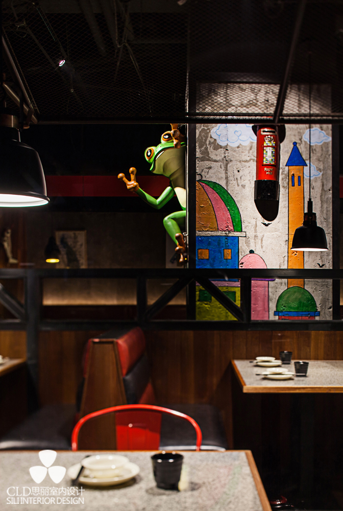 武汉思丽作品| 探蛙主题餐厅— 嗨 我是探蛙 我有一个小秘密