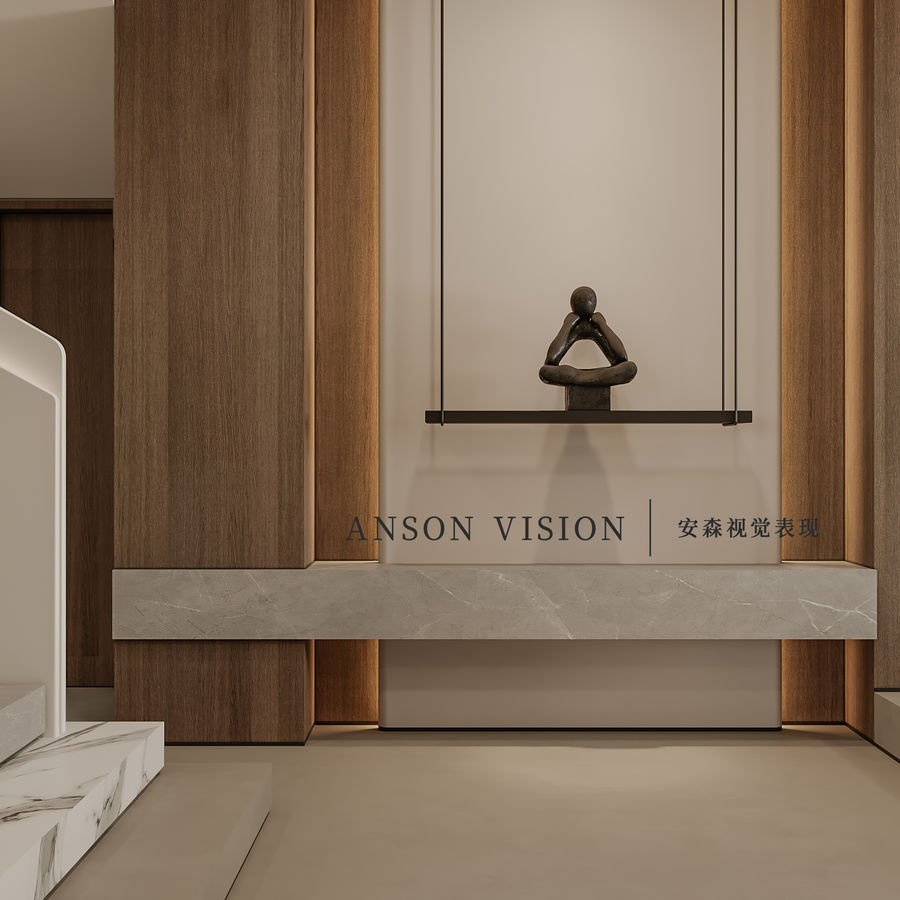 Anson︱楓 現代別墅多空間表現