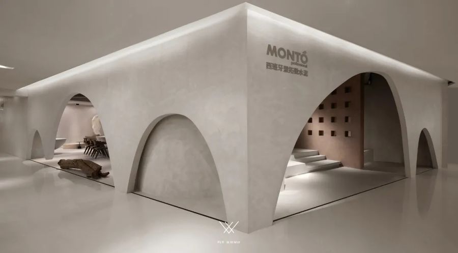 【菲拉设计】杭州首家西班牙进口微水泥MONTO体验馆