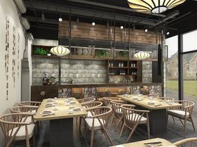 山东中小型中餐厅装修设计公司方案