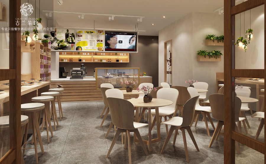 penta coffee休闲咖啡厅装修设计案例