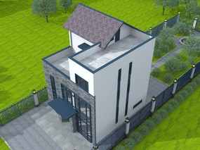 现代简约别墅设计，农村自建房设计