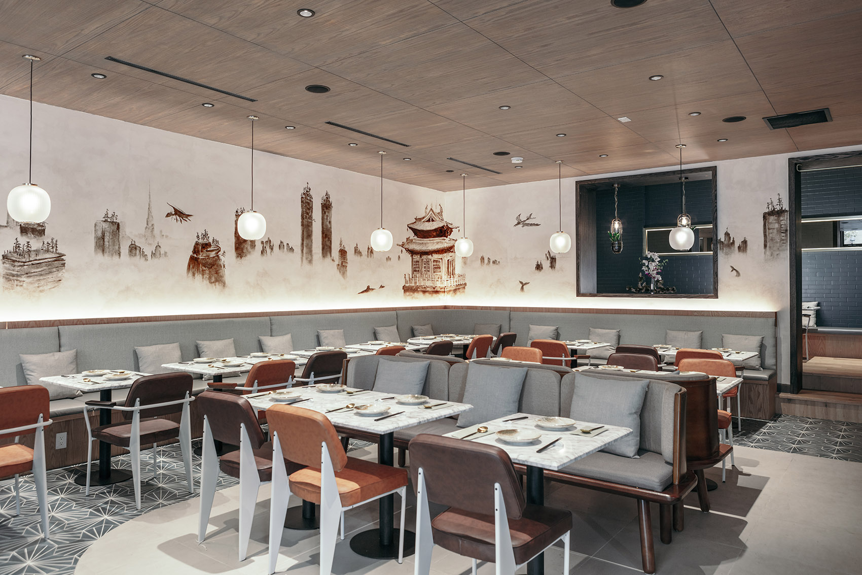 新实建设计事务所丨山海餐厅，纽约 