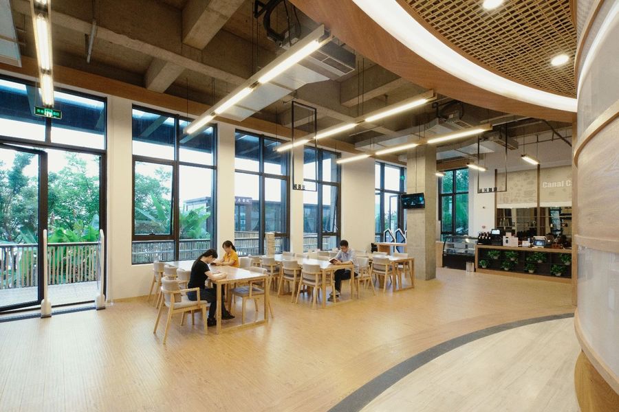 田园袈蓝建筑规划设计丨苏州运河图书馆