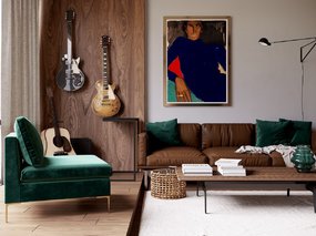 RUDA Studio丨翡翠绿+棕 50m²年轻夫妇的家 