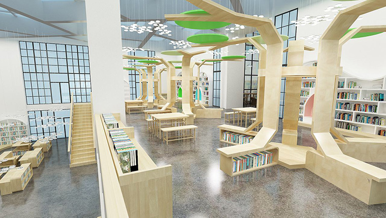 图书馆接待台应该怎样设计