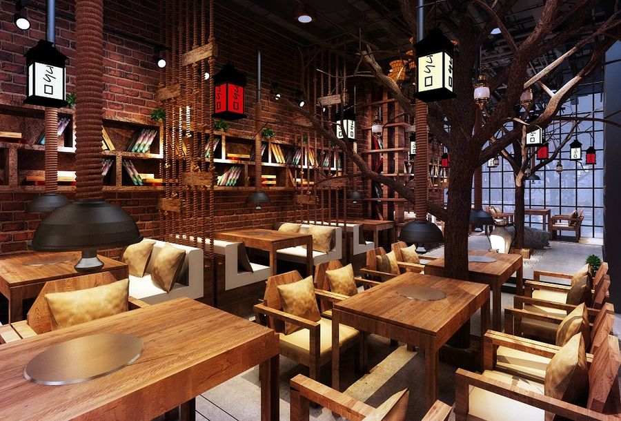 快餐店裝修大致的費用