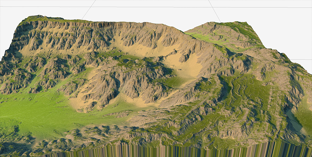 3dmax VS WorldMachine高精度低面数真实地形建模视频教程