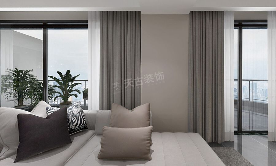 融創(chuàng)九棠府裝修方案，九棠府大平層裝修案例設(shè)計(jì)效果圖