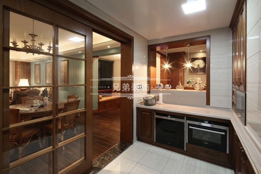 重慶長嘉匯裝修設計實景圖,兄弟裝飾