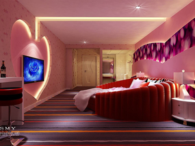 宜宾情侣酒店情调化的升级设计