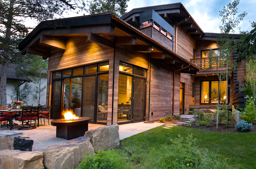 舒心又温暖的木质空间 | 美国全木系住宅