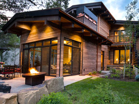 舒心又温暖的木质空间 | 美国全木系住宅