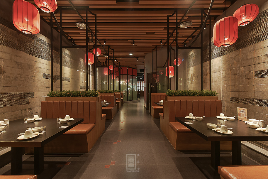 中餐厅设计“鼎厨”——观盛合设计