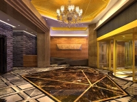 乐都HOTEL 汤姆白酒店设计钻石大厅酒店大堂