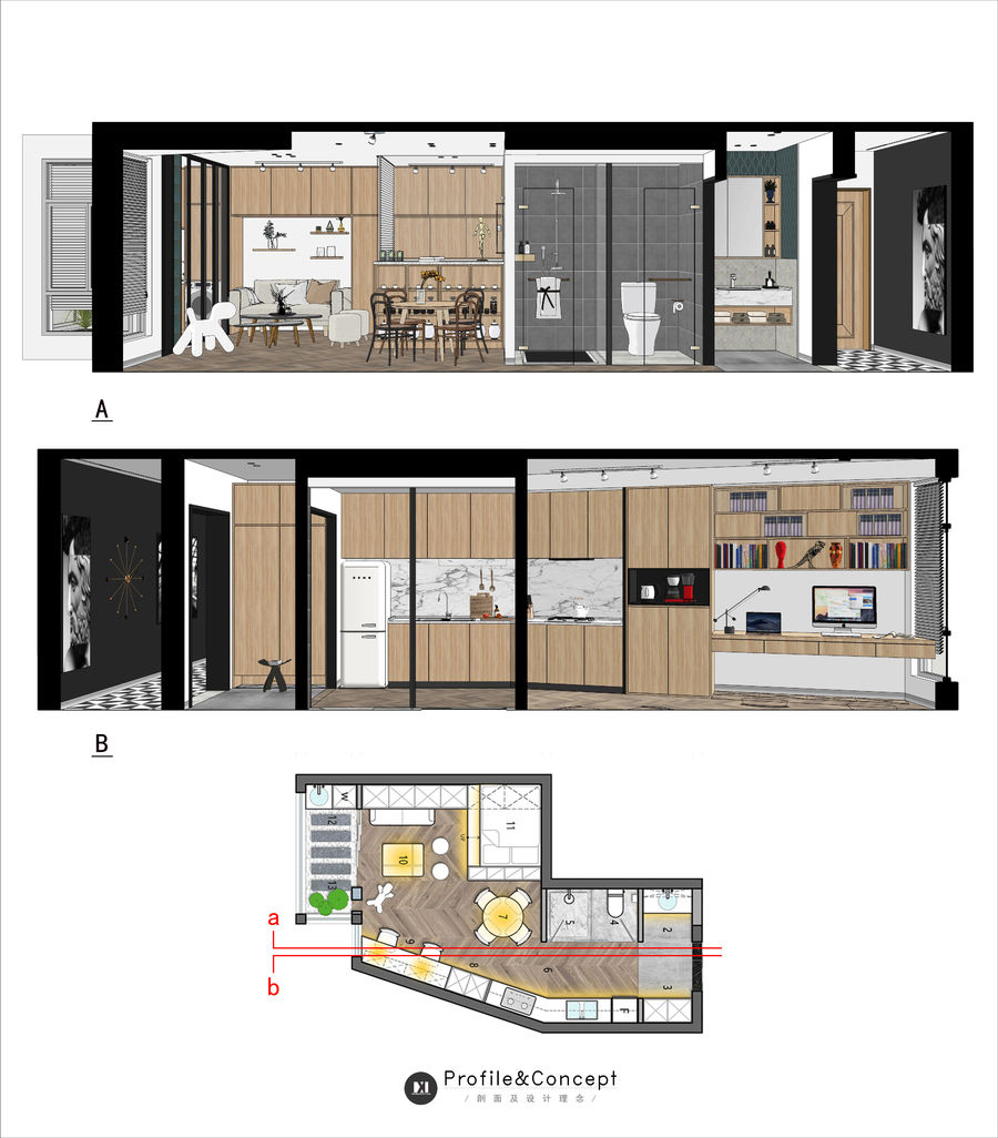 20号作品：#户型优化#奇葩户型的蜕变【马路杀手章鱼哥】