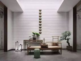 重庆别墅全案装修设计有了绿植 活跃了空间气氛