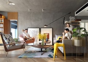 设计师之家 | TURING DESIGN | 后现代公寓 