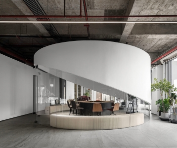 大斌空间设计丨不像办公室的办公室，释放更多空间可能